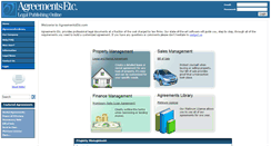Desktop Screenshot of agreementsetc.com